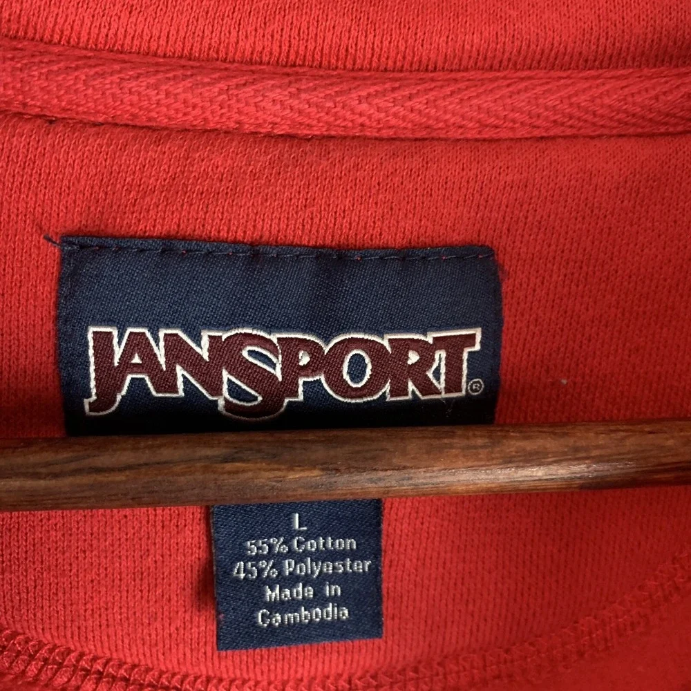 Wisconsin Badgers‎ Vintage Rose Bowl 2011 Jansport 1/4 Zip Jacket Large